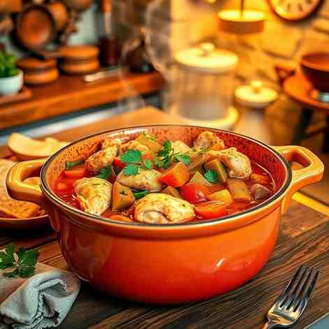 Cuban Chicken Fricassee Recipe - Stew